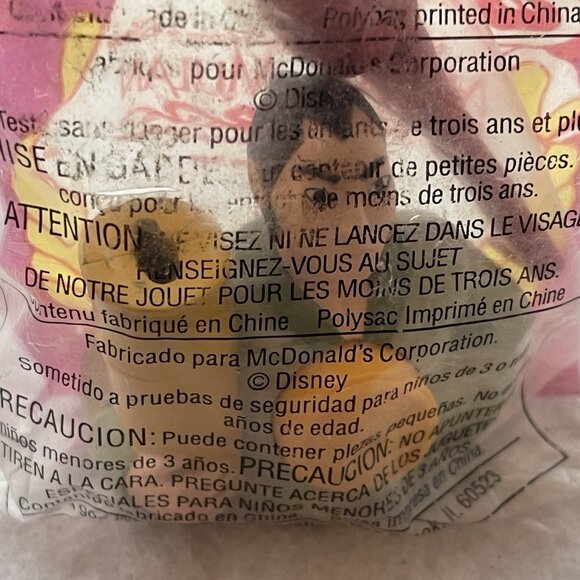 1998 McDonald’s Mulan #6 Shang Pop Up Toy Sealed Disney Happy Meal Figure - Picture 11 of 12